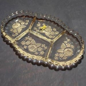 Beautiful Crystal Platter